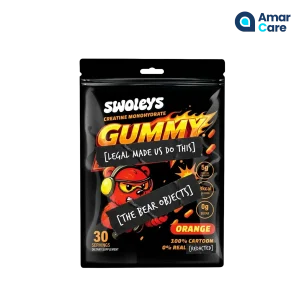 Swoleys Sour Creatine Gummy Bears - 30 Serves - Orange (Limited Time Only)