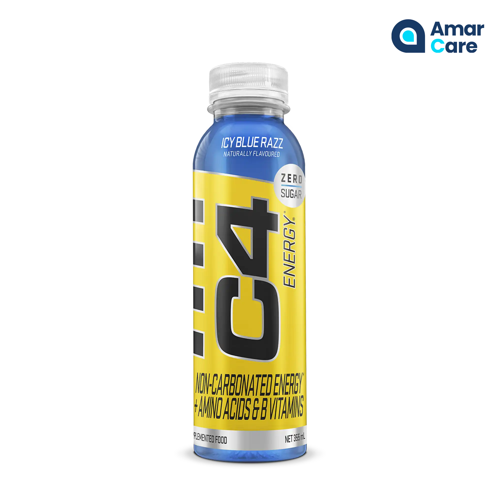 Cellucor C4 Energy Non-Carbonated 12 x 355ml - 12 x 355ml - Blue Razz