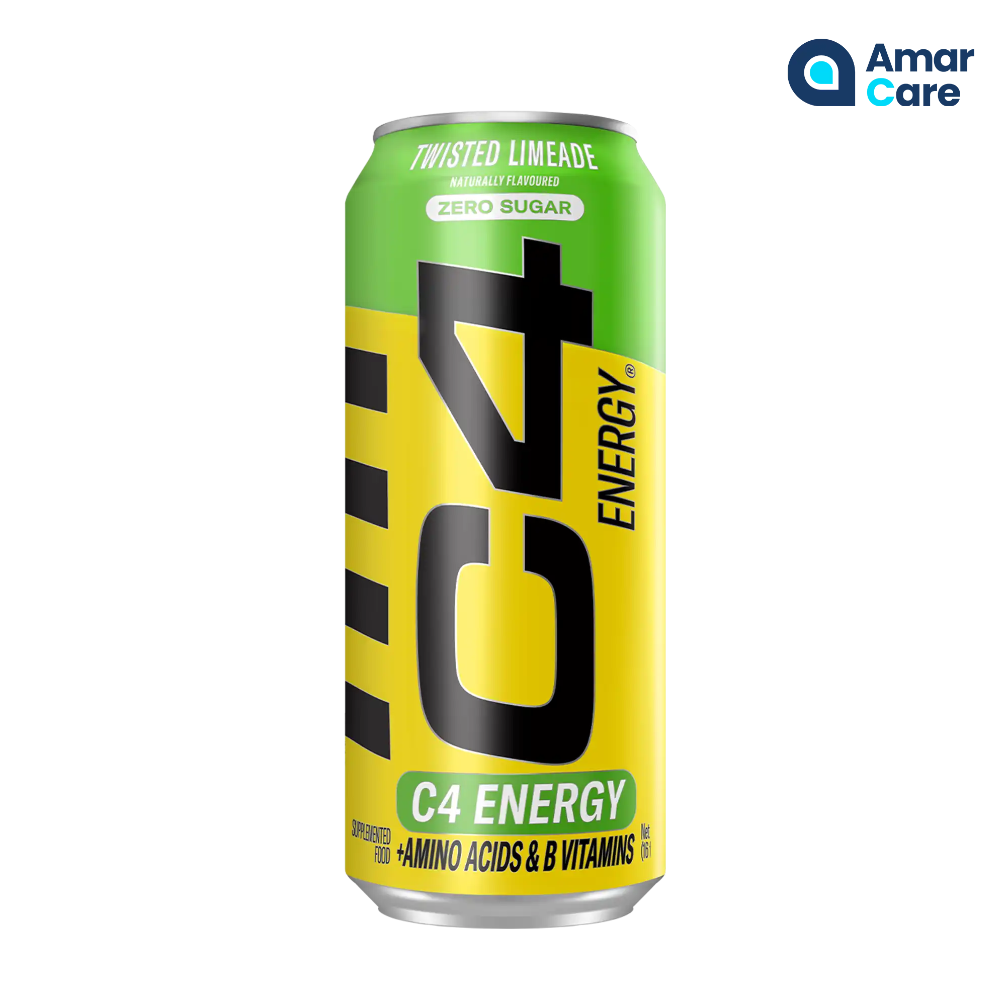 Cellucor C4 Carbonated RTD 12 x 473ml - 12 x 473ml - Twist Lime
