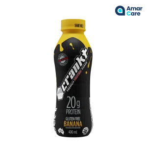 Crankt Protein RTD 20P 6 x 400ml - 6 x 400ml - Banana