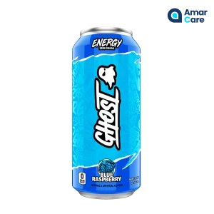 GHOST Energy Drink 12 Pack - 12 x 500ml - Blue Raspberry