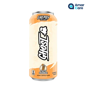 GHOST Energy Drink 12 Pack - 12 x 500ml - Fizzy Orange