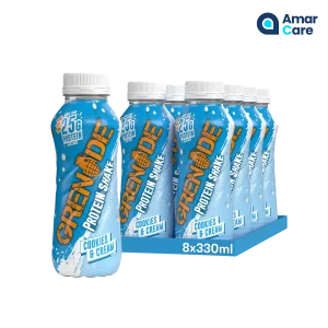 Grenade Protein Shake 8 x 330ml - 8 x 330ml - Cookies & Cream
