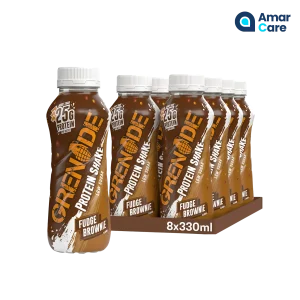 Grenade Protein Shake 8 x 330ml - 8 x 330ml - Fudge Brownie