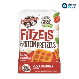 Lenny & Larrys Fitzels Protein Pretzels 8 x 85g - 8 x 85g - Pizza Palooza