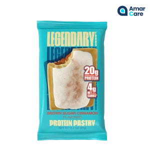 Legendary Protein Pastry 10 X 61g - 10 X 61g - Brown/Sugar/Cinnamon