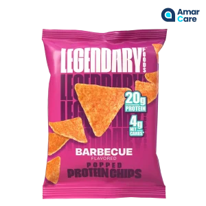 Legendary Popped Protein Chips 7 X 34g - 7 X 34g - BBQ