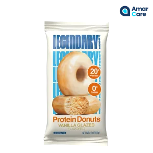 Legendary Protein Donuts 12 x 61-65g - 12 x 61-65g - Vanilla Glazed