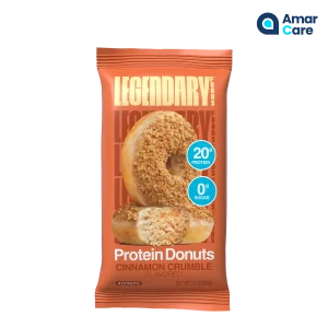 Legendary Protein Donuts 12 x 61-65g - 12 x 61-65g - Cinnamon Crumble