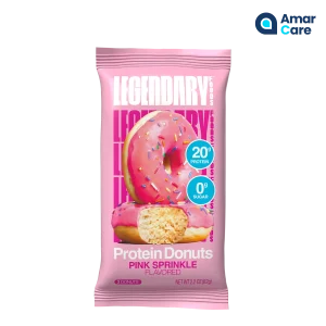 Legendary Protein Donuts 12 x 61-65g - 12 x 61-65g - Pink Sprinkle