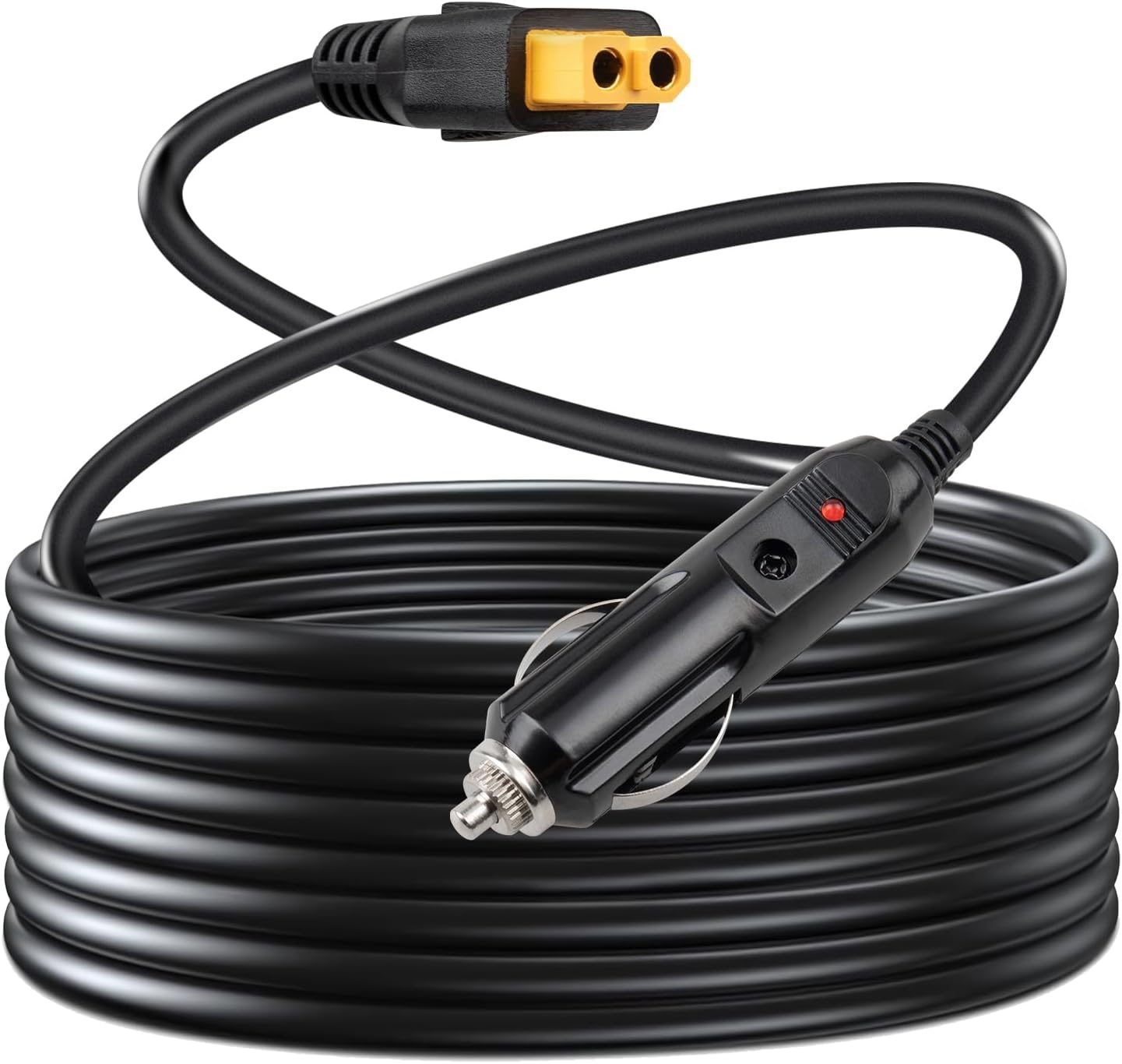 Anina 12V XT60 Car Charging Cable Cigarette Lighter for Bluetti EB55 Charger Adapter Compatible with Anker 757/767 Ecoflow Delta/River Series Portable Power Station