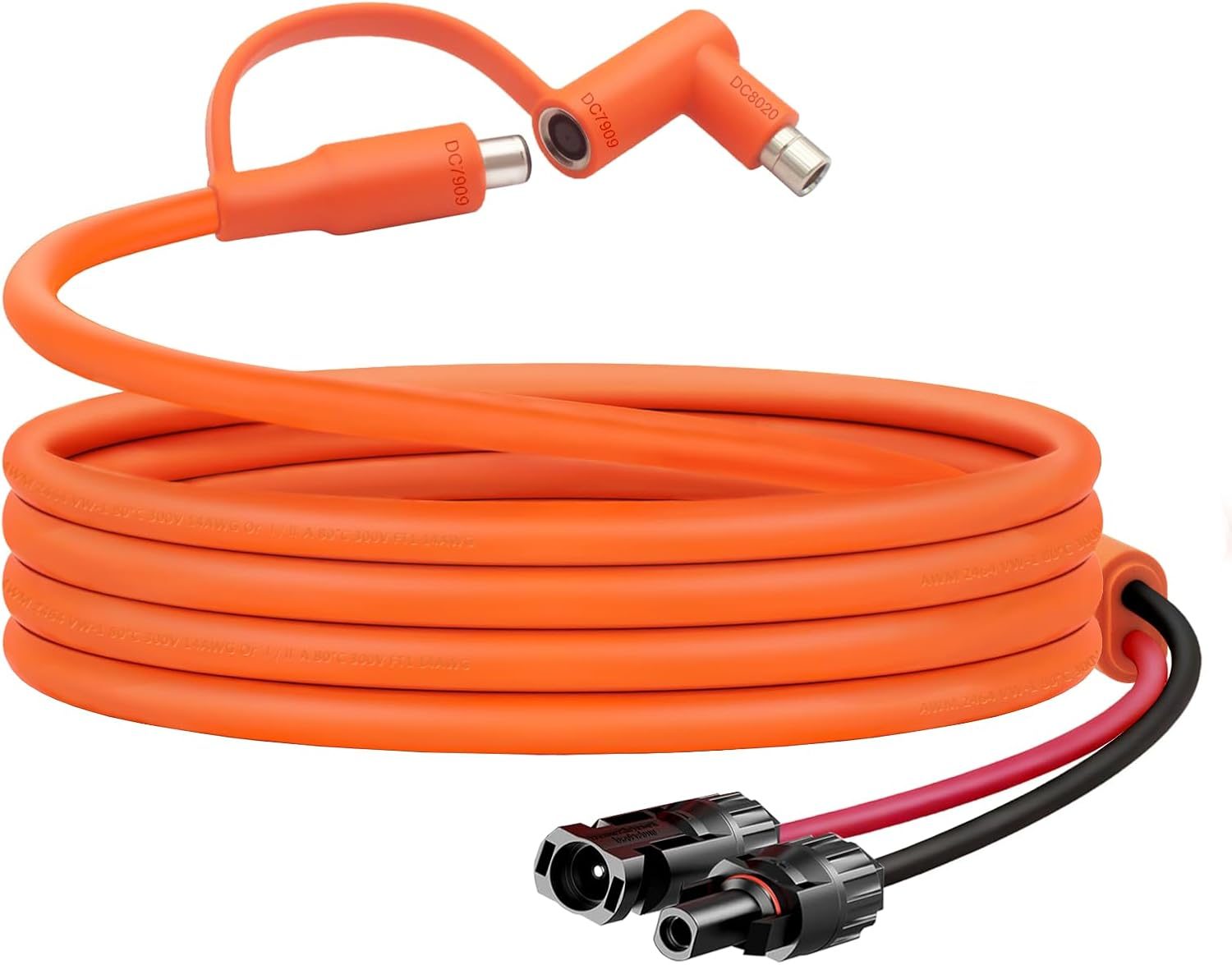 10FT MC4 to 8mm Adapter Cable for Jackery | Universal Solar Panel Connector and DC8020/7909 Compatible with BLUETTI, Yeti, Anker, Jackery Portable Power Station for Camping, RV, Emergency Use