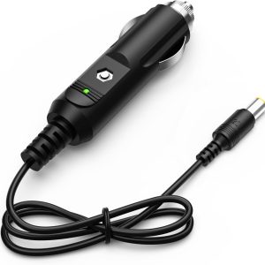 Car Charger for Bluetti Portable Power Station EB3A EB70 EB70S Adapter with 6.6FT Charging Cable DC Power Cord