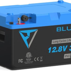 BLUETTI 12.8V 314Ah LiFePO4 Battery with Bluetooth, 4019Wh Battery Backup with Bulit-in 310A BMS, Self-Heating, 6000+ Cycle, IP65 Waterproof & Dustproof, Long Lifespan for RV, Boat, Solar Off-Grid