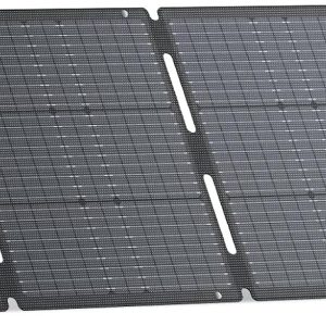 BLUETTI 200W Solar Panel for Solar Generator EB3A AC2A AC50B AC70 AC180 AC200L Elite 200 V2 AC300 AC500 B300K, Foldable Solar Charger with Adjustable Kickstands for RV, Camping, Blackout